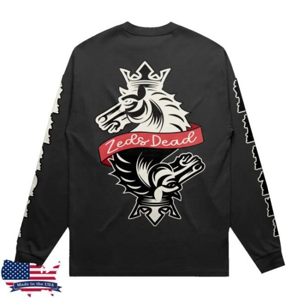 Zeds Dead Merch Store Zeds Dead Chess Club Longsleeve