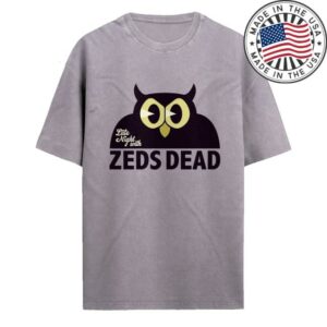 Zeds Dead Merch Store Zeds Dead Late Night Orchid Stone Wash Tee
