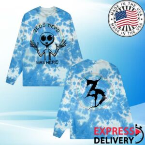 Zeds Dead Merch Store Zeds Dead Was Here Tie Dye Longsleeve