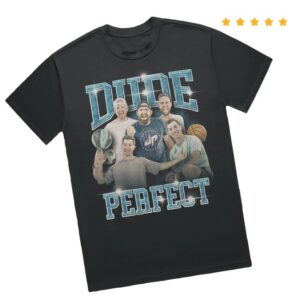 Dude Perfect Store Merch Hero Tour Youth Retro 90’S Tee Dude Perfect Store Merch Hero Tour Youth Retro 90’S Tee