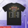 Dude Perfect Store Merch Hero Tour Youth Retro 90’S Tee