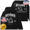 kenny revenge store merch tru revenge zip black white hoodie ed