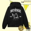 kenny revenge store merch tru revenge zip black white hoodie