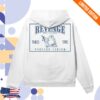 Revenge Store Merch Tru Revenge Zip Black White Hoodie