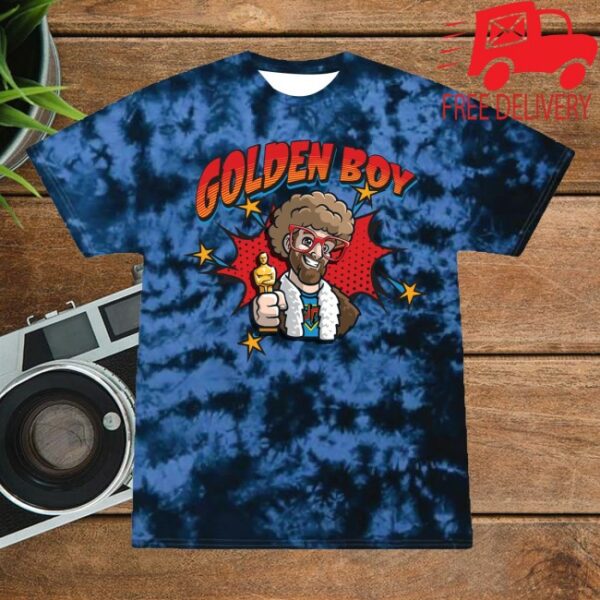 Dude Perfect Store Merch Hero Tour Youth Golden Boy T-Shirt