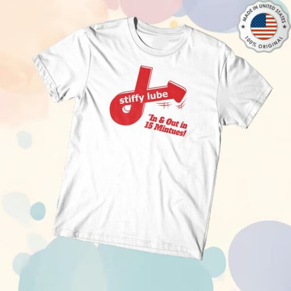 Dannyduncan69 Merch Store Stiffy Lube White Tee