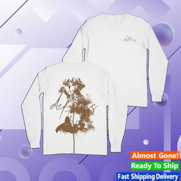 Deftones Shop Merch Roses Long Sleeve