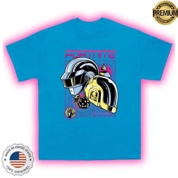 Daft Punk Merch Store Fortnite X Daft Punk Tee