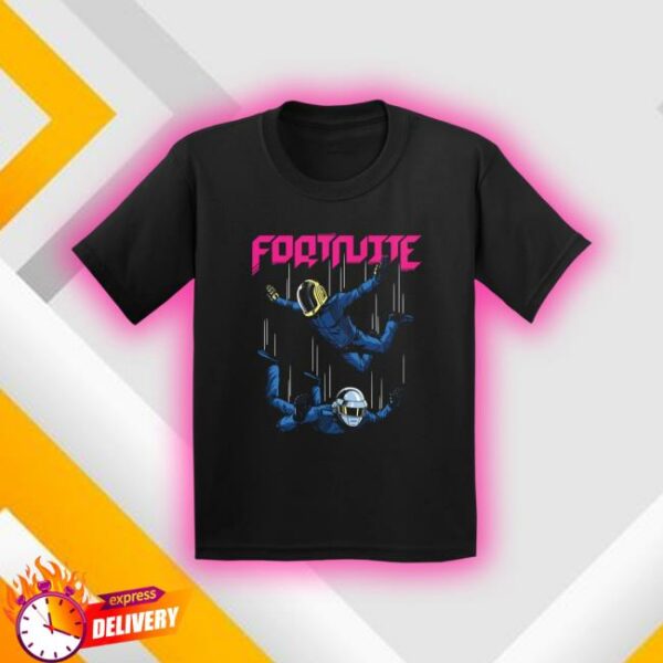 Daft Punk Merch Store Fortnite X Daft Punk Youth Tee