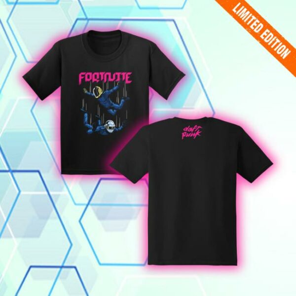 Daft Punk Merch Store Fortnite X Daft Punk Youth Tee