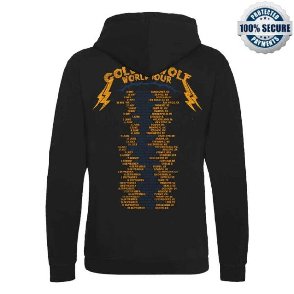 Dope Lemon Merch Store 2025 Black Tour Hoodie