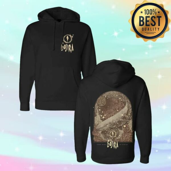 Gojira Merch Store Fmts Golden Hoodie