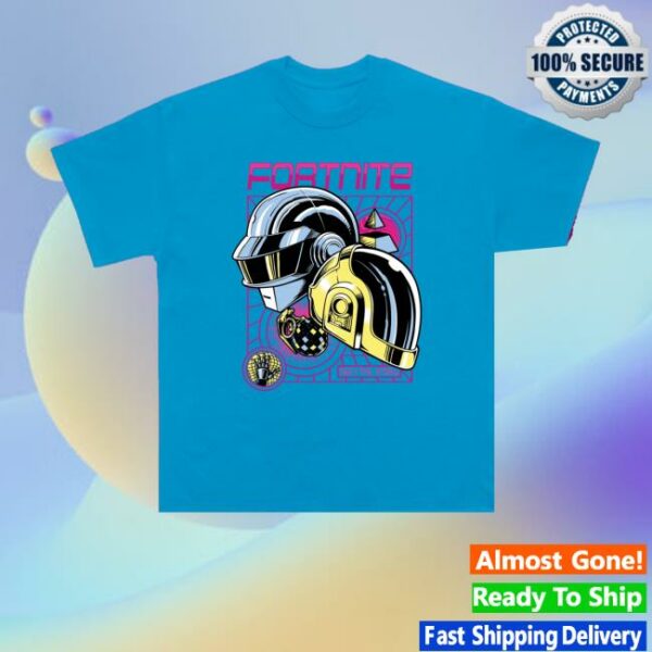 Daft Punk Shop Merch Fortnite X Daft Punk Tee