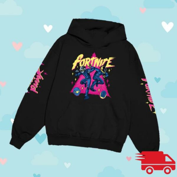Daft Punk Shop Merch Fortnite X Daft Punk Hoodie