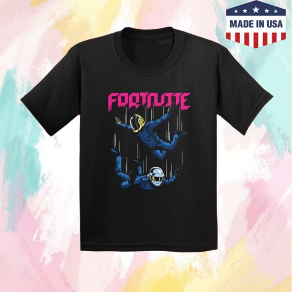 Daft Punk Shop Merch Fortnite X Daft Punk Tee