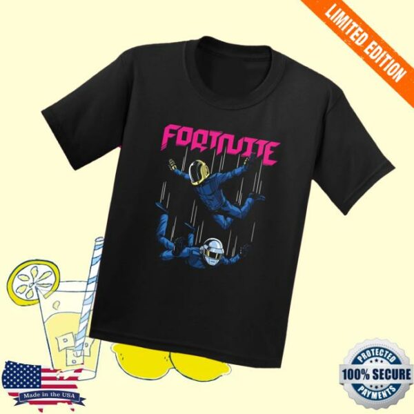 Daft Punk Shop Merch Fortnite X Daft Punk Tee