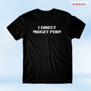 Danny Duncan Merch Store I Direct Midget Porn Black Tee
