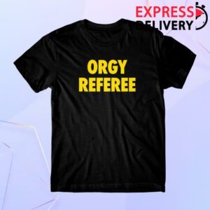 Danny Duncan Merch Store Orgy Referee Black Tee