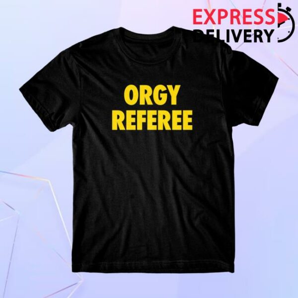 Danny Duncan Merch Store Orgy Referee Black Tee