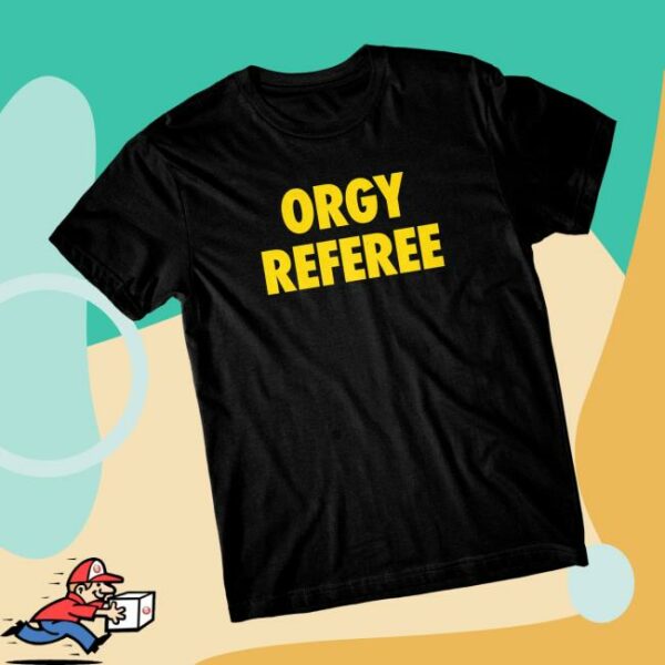Danny Duncan Merch Store Orgy Referee Black Tee