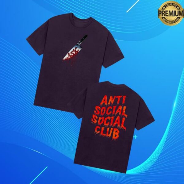 Antisocialsocialclub Shop Merch Assc Knife Tee