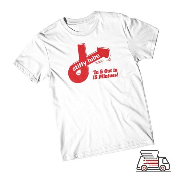 Danny Duncan Merch Store Stiffy Lube White Tee