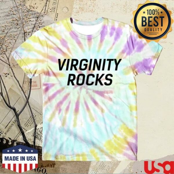 Danny Duncan Merch Store Virginity Rocks Tie Dye Tee