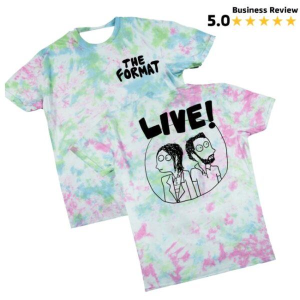 Hello Merch Store Cartoon Tie Dye T-Shirt