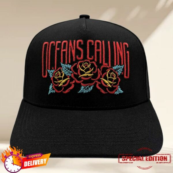 Oceans Calling Festival Store Merch Roses A-Frame Hat
