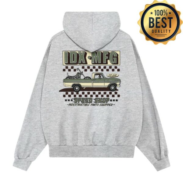 Indestructible Mfg Store Merch Speed Shop Hoodie