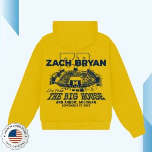 Zach Bryan Shop Store Merch Zb Go Blue Yellow Hoodie