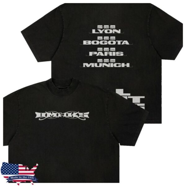 Castlerat Store Merch Omaks All Night Long World Tour Tee