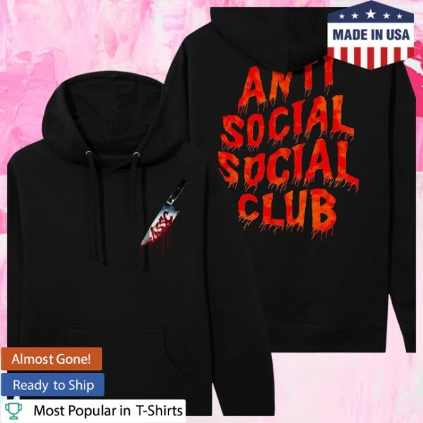 Anti Social Social Club Store Merch Assc Knife Hoodie