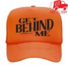 Emerson Day Music Merch Get Behind Me Black Trucker Hat