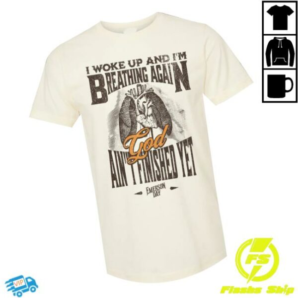 Emerson Day Music Merch God Ain’t Finished Yet Tee