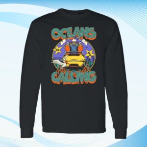 Oceans Calling Festival Merch Store Rollercoaster Lineup Long Sleeve Tee