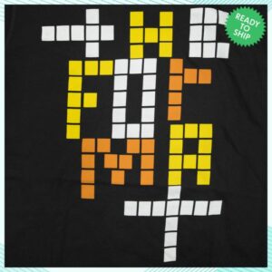 Hello Merch Store The Format Blocks Black T-Shirt Hello Merch Store The Format Blocks Black T-Shirt