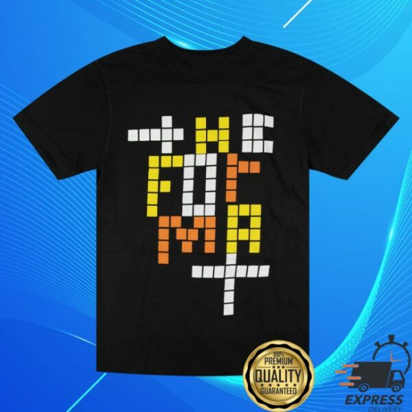 Hello Merch Store The Format Blocks Black T-Shirt