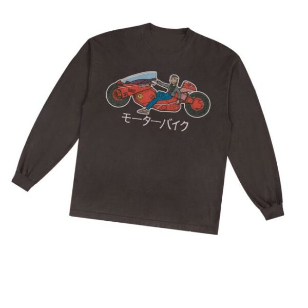 Bandwear Shop Merch Johnny Stimson Motorbike Long Sleeve Tee