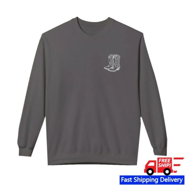 Emerson Day Music Store Merch Blood Bought Boots Crewneck