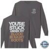kenny emerson day music store merch blood bought boots crewneck qqd