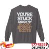 kenny emerson day music store merch blood bought boots crewneck