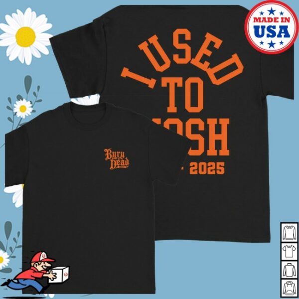 Armada Merch Store Bury Your Dead I Used To Mosh Tee