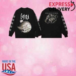 Pull The Plug Patches Merch Store Gojira From Mars To Sirius Longsleeve Shirt