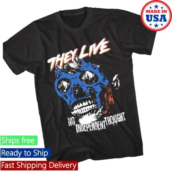Thesocietees Store Merch They Live No Independent Thought Men’S T Shirt