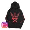 kenny impoppy store merch throwing star hoodie