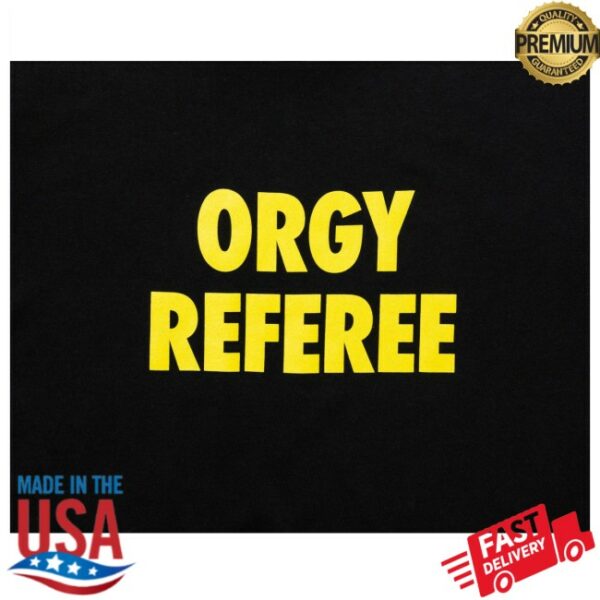 Danny Duncan Official Store Merch Orgy Referee Black Tee
