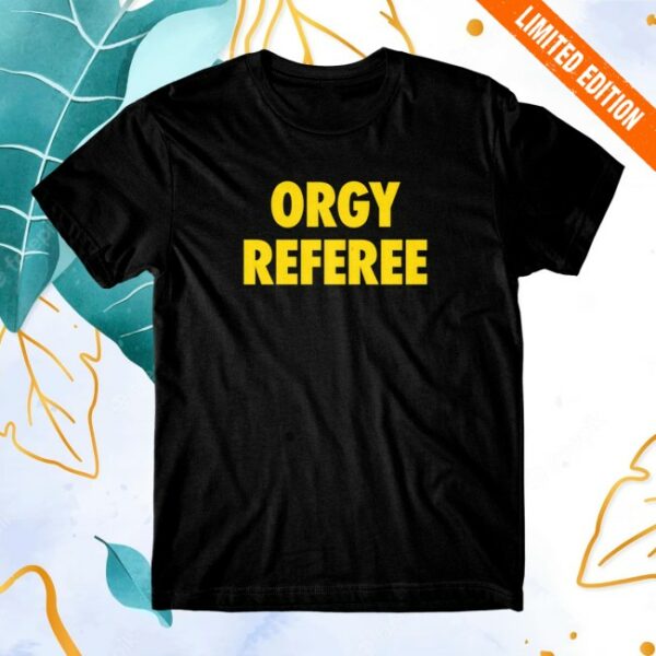 Danny Duncan Official Store Merch Orgy Referee Black Tee