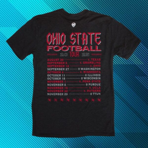 Where I’m From Merch Store Ohio State Football Tour Tee