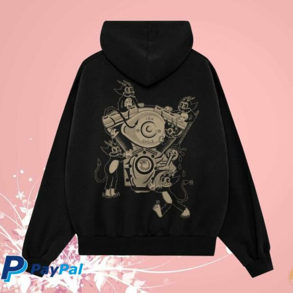 Indestructible Mfg Merch Store Keep Out The Devils Hoodie